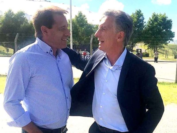 Macri vino a La Plata y se reunió con un comerciante de San Carlos