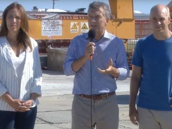 Macri con Vidal y Larreta: &quot;Hicimos 1800 obras y no hubo ningún cuaderno&quot;
