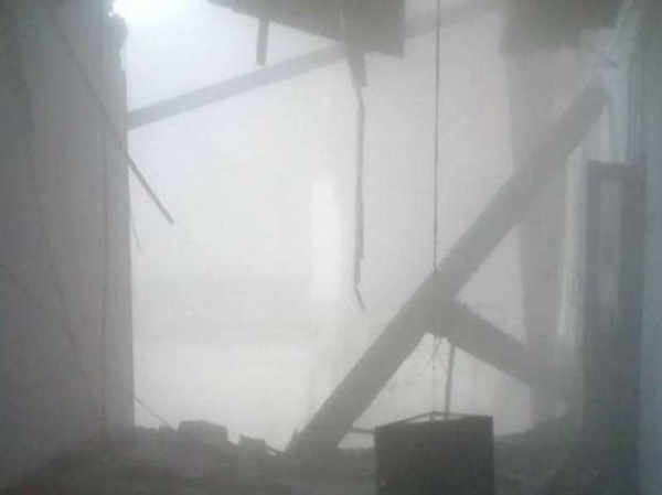 Hubo un derrumbe en la Universidad de San Petersburgo 