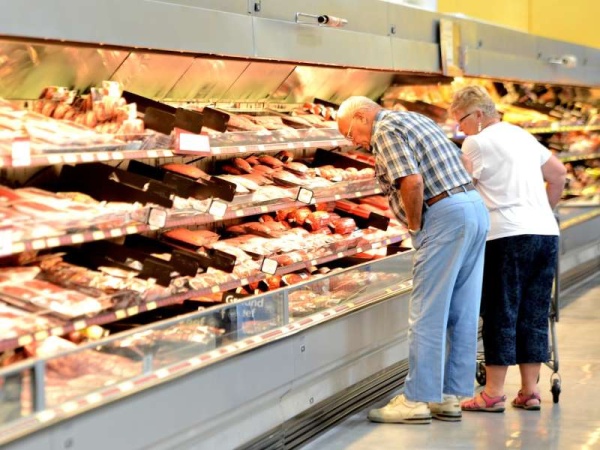 La venta en supermercados cayó un 10% en enero