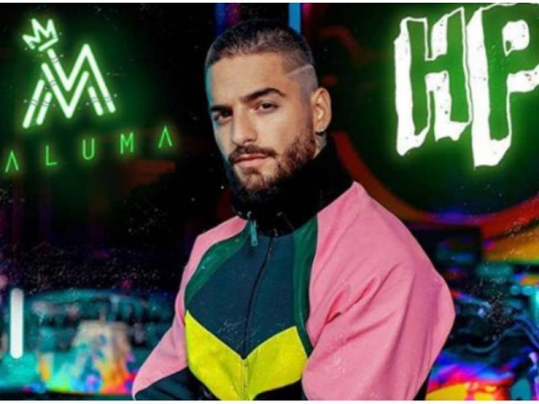 Así amaneció Maluma... ¡sin remera!