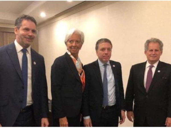 Christine Lagarde se reuni&oacute; con Dujovne y Sandleris en Jap&oacute;n