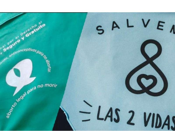 Habilitaron los pa&ntilde;uelos verdes y celestes en las boletas de candidatos