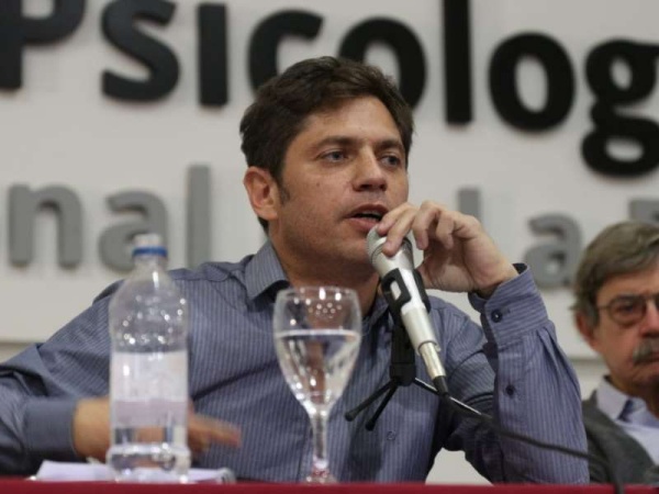 Axel Kicillof: &quot;Fue importante presentar un estudio sobre la situación de la Provincia y el deterioro que tuvo&quot;