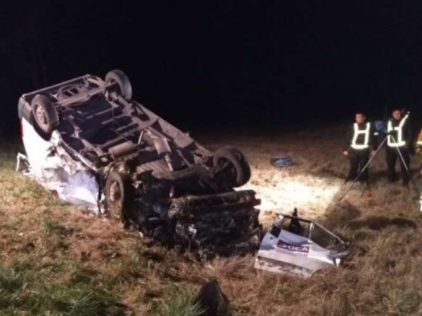 Murió un hombre tras un terrible choque en Santa Fe