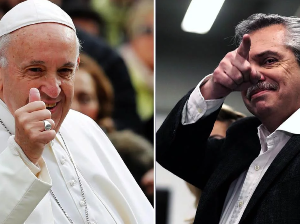 Según el Financial Times, el Papa Francisco tuvo &quot;un rol clave&quot; en la victoria de Alberto Fernández