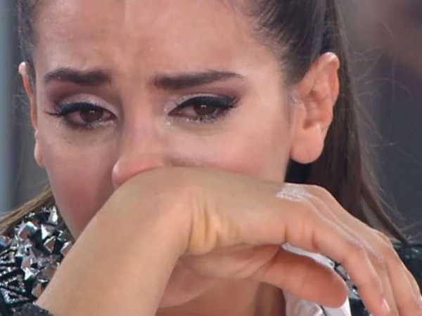 Cinthia Fernández lloró desconsoladamente en ShowMatch tras su separación