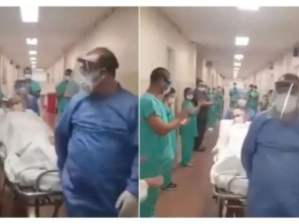 CABA: Una mujer de 93 a&ntilde;os venci&oacute; al coronavirus y la aplaudieron... &iexcl;a lo grande!