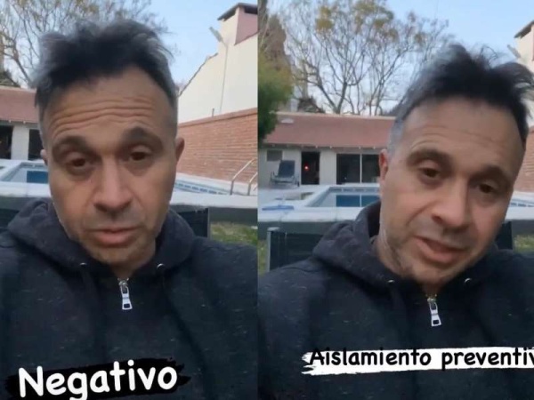 Sergio Lapegüe dio negativo al test de coronavirus