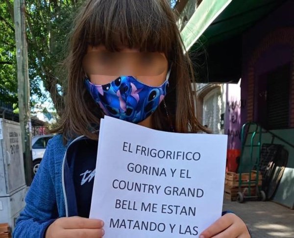 Hartazgo vecinal por la contaminación del Arroyo Rodríguez: “El Frigorífico Gorina y el Country Grand Bell me están matando"