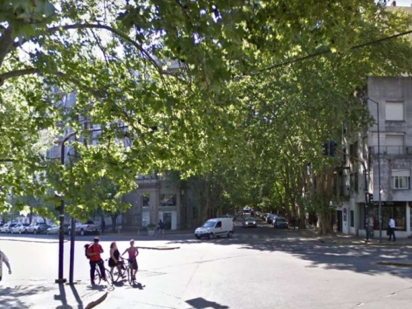 Dos &quot;hombres araña&quot; fueron perseguidos cuando fugaban por departamentos de Diagonal 79 y 2