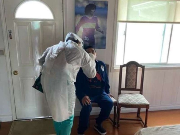 Maradona dio negativo y hay tranquilidad en el mundo Gimnasia 