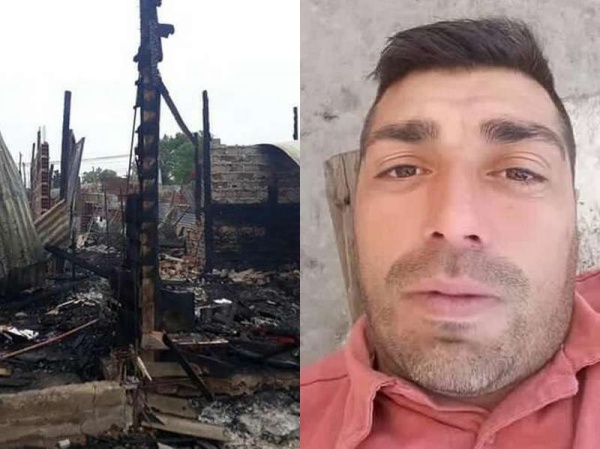 Prendieron fuego la casa de una familia de La Plata y señalan a un ex: &quot;Me pegaron una patada, me sacaron una muela y me amenazaron de muerte&quot;