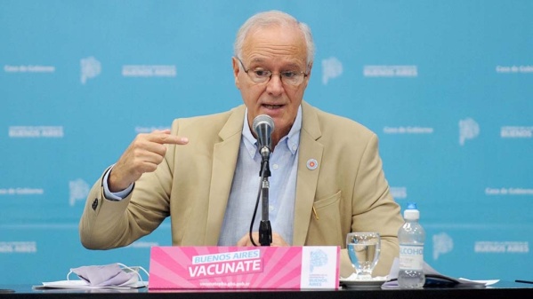 "Argentina est&aacute; en un lugar privilegiado en la cantidad de personas vacunadas": el dato alentador de Gollan en la segunda ola