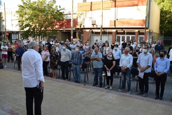 El peronismo platense celebró el 75 aniversario del casamiento de Perón y Evita en La Plata