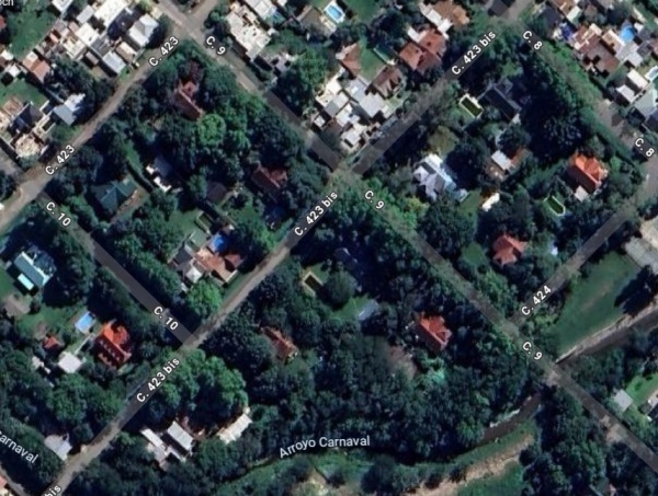 Las casonas vistas desde arriba