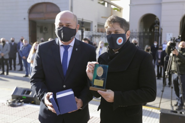 Kicillof encabez&oacute; el acto por el aniversario de Ensenada: "Aqu&iacute; pasaron episodios muy importantes de nuestra Provincia"