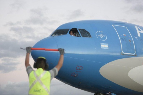 Partió hacia Beijing un nuevo vuelo de Aerolíneas Argentinas