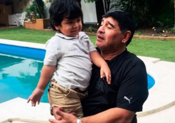 El dolor de Dieguito Fernando Maradona: "Me dijo que se quería ir al cielo con su papá"