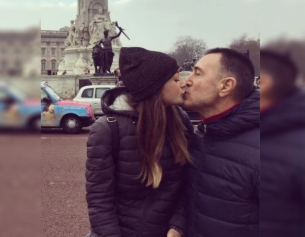 Las fotos de la novia de Luifa Galesio besándose con su propio padre que desataron la polémica en las redes