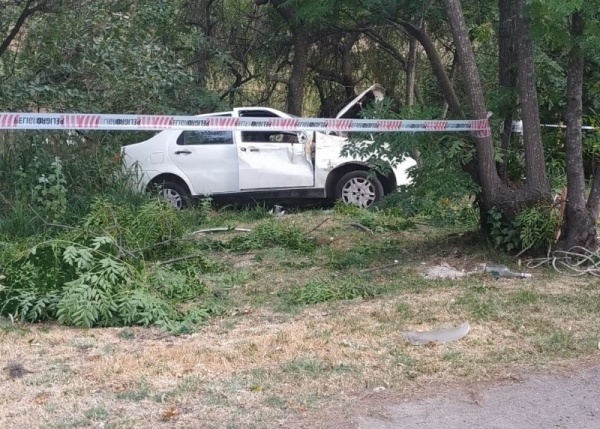 Murió un hombre en Berisso tras chocar con varios árboles y lograron rescatar a su hijo de 10 años