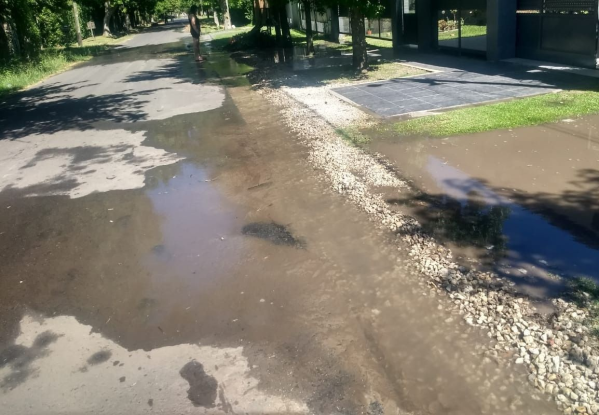Los vecinos de City Bell sin agua por la rotura de un caño
