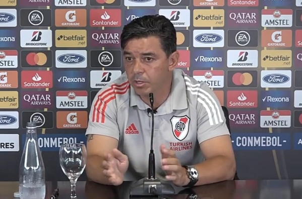 Marcelo Gallardo se defendió ante las críticas: "Que me sigan esperando; a mi no me va a dañar un resultado"