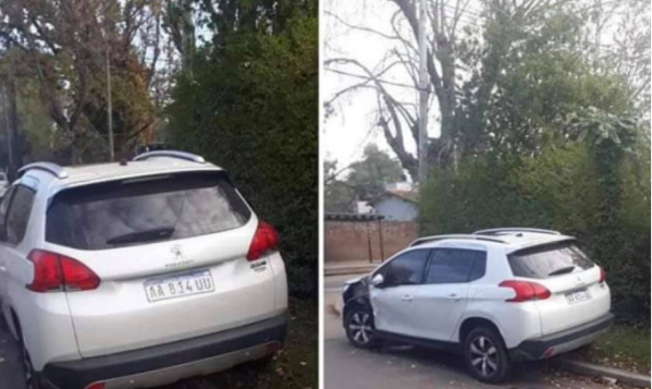 Denuncian una camioneta abandonada desde hace un mes en Gonnet