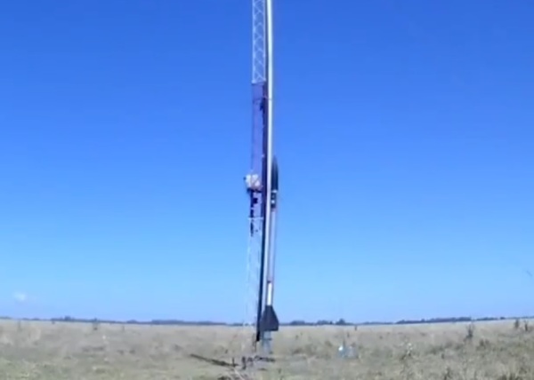VIDEO: as&iacute; despeg&oacute; el primer cohete argentino que utiliza biocombustible