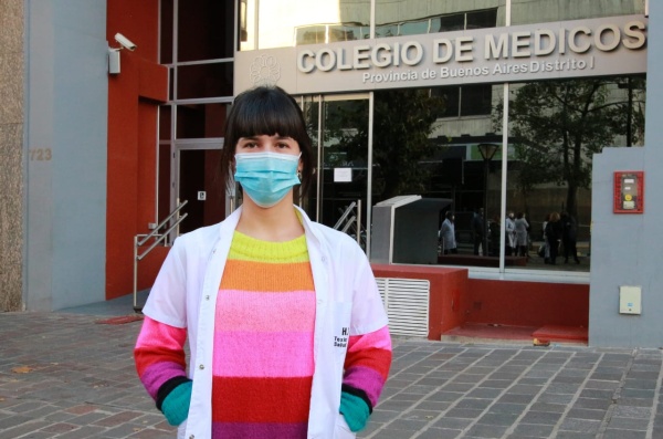 Quién es Micaela Maggio, la joven de 31 años que quiere hacer historia en el Colegio de Médicos de La Plata
