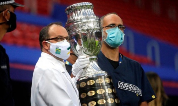 Conmebol anunció que disminuyeron los casos de coronavirus en la Copa América
