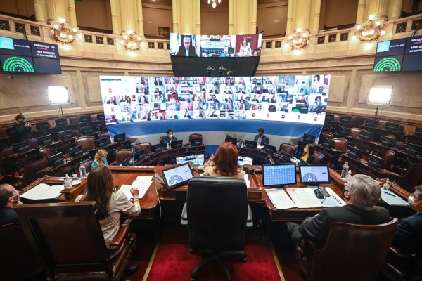 El Senado debate el Aporte de las Grandes Fortunas luego de la sesión maratónica en Diputados
