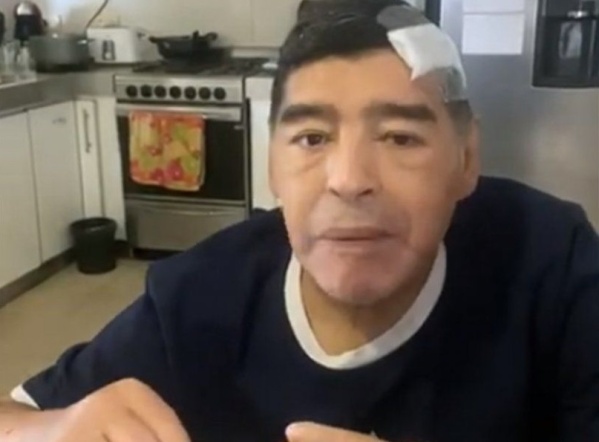 El video inédito de Diego Maradona hablándole a Leopoldo Luque días antes de su muerte