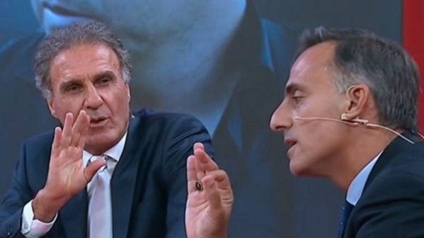 El tenso cruce entre Oscar Ruggeri y Diego Latorre en vivo