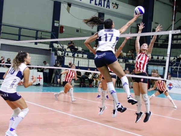 Gimnasia y Estudiantes disputan en La Plata el pase a las semifinales de la Liga Femenina de Vóley