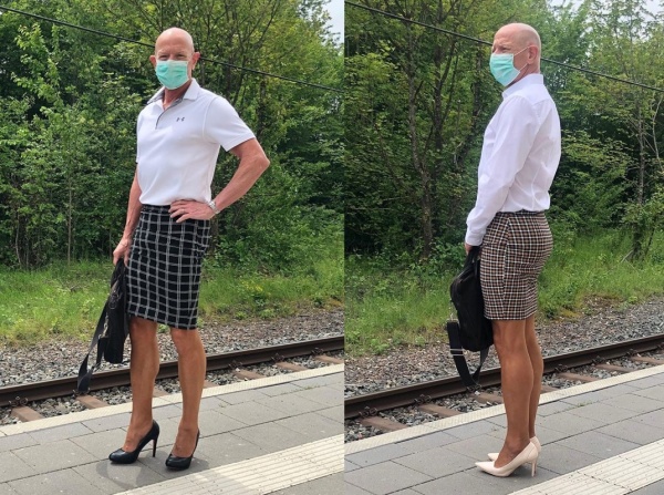 Tiene 62 años y rompe con todos los estereotipos: "Quiero que me vean bien vestido y no que debatan sobre mi sexualidad"