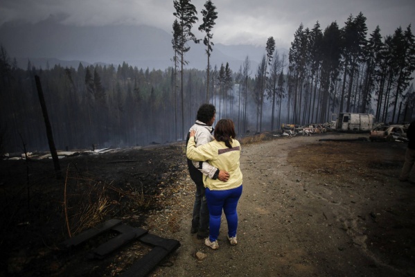 Hallaron muerto al peón rural desaparecido en medio de los incendios en Chubut