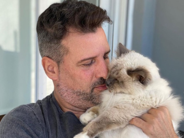 La tristeza de José María Listorti por la muerte de su gato: "Gracias por tanto cariño"
