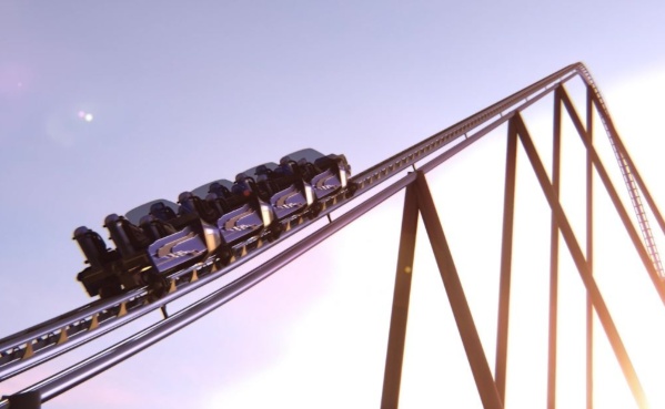 Decenas de personas tuvieron que bajar a pie de una monta&ntilde;a rusa