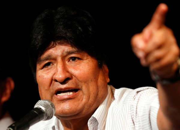 Evo Morales tiene COVID-19