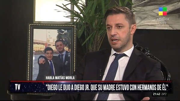Matías Morla en el nuevo programa de Jorge Rial: "A mi no me dejaron saludar a Diego"