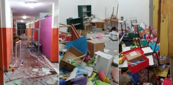 Fueron identificados los atacantes del jardín de infantes de Mosconi, pero quedaron libres