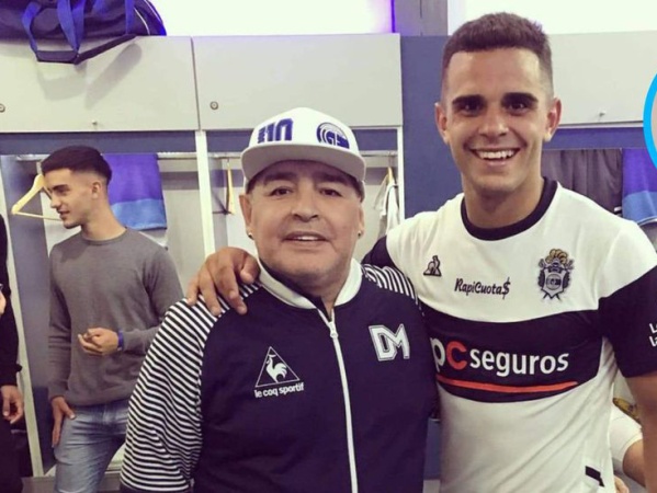 Tras la clasificación de Gimnasia, "Pato" Monti rapeó para sus compañeros con un mensaje especial para Maradona