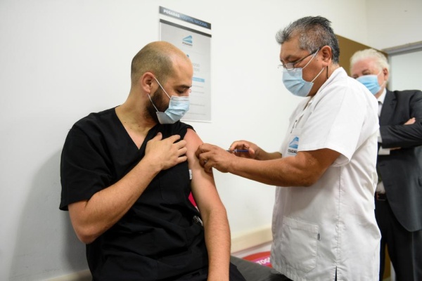 Hay más de 20 mil vacunados contra el COVID-19 en La Plata