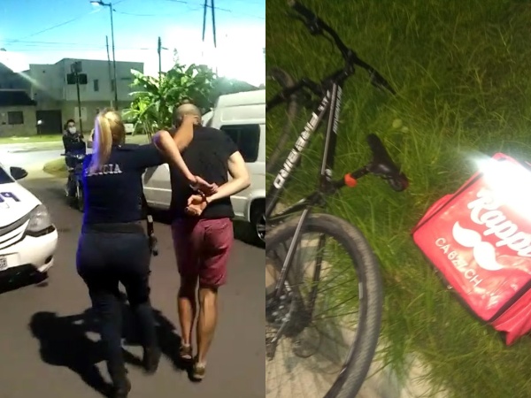 Un hombre fingió ser un repartidor para robarse una bicicleta en La Plata: "Te vamos a matar, rastrero"