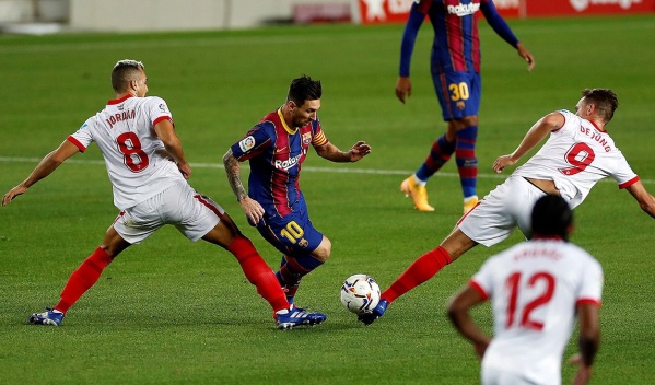El Barcelona de Messi dio vuelta la serie ante Sevilla y pasó a la final de la Copa del Rey