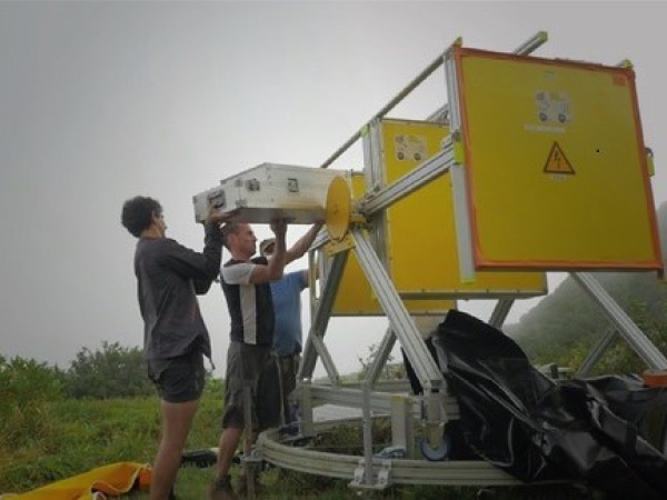 La UNLP participa de la primer radiografía a un volcán en América