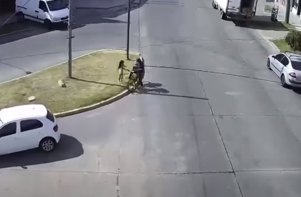 ¿Qué recorrido hizo el secuestrador junto a Maia en bicicleta?