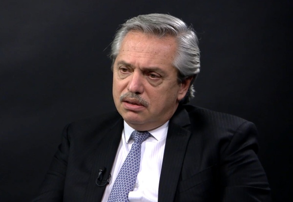 Alberto Fernández: "No quiero vivir en una sociedad que tolera la violencia de género"