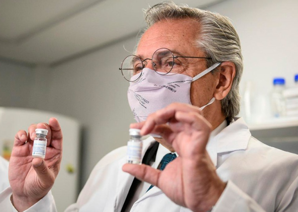 Alberto Fernández mostró su "orgullo" por el desarrollo del suero hiperinmune anti Covid-19